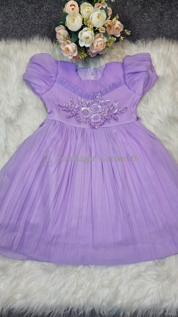 party frock fox georgette
