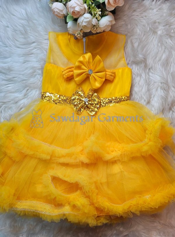 pari frock with headban