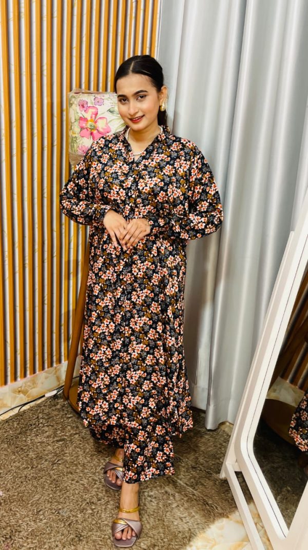 lilen shirt co-ard set