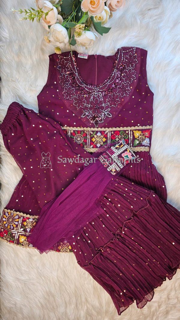 butterfly gharara