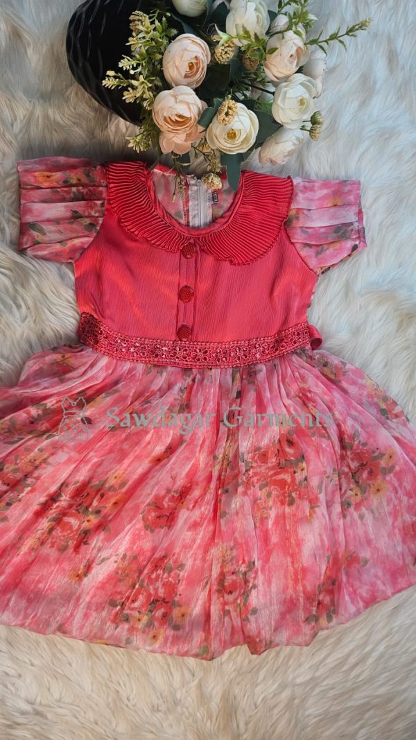 zimichu collar frock