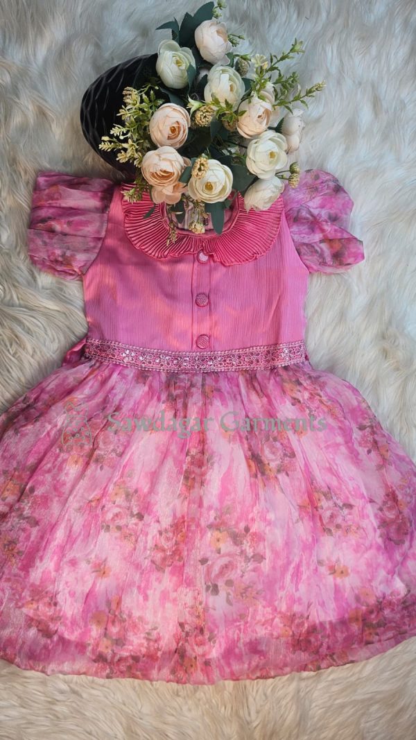 zimichu collar frock