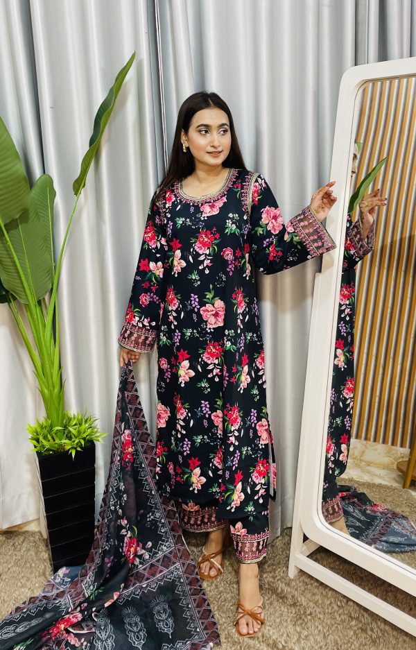 dubai silk pakistani style - Image 4