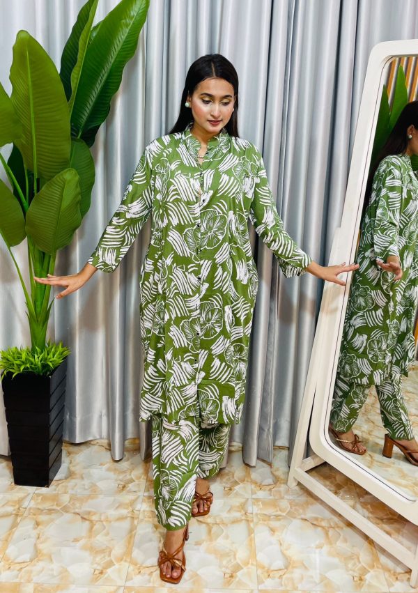 lilen shirt co-ard set - Image 2