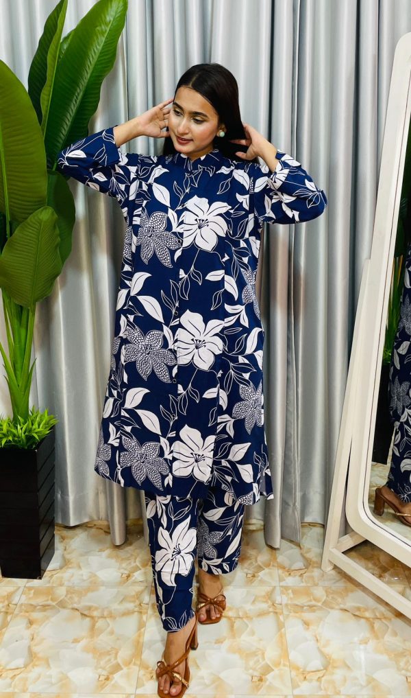 lilen shirt co-ard set - Image 2