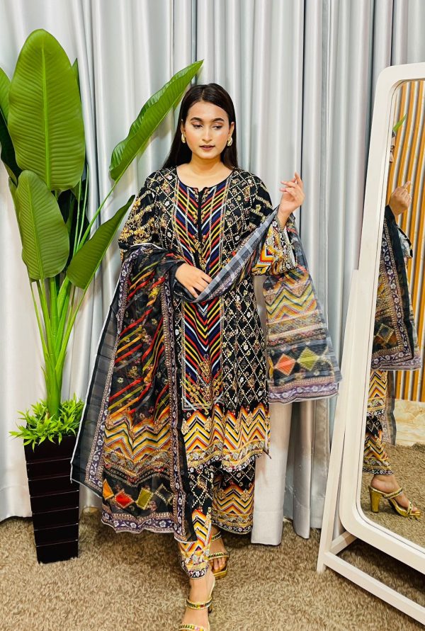 dil nishan pakistani style black - Image 2