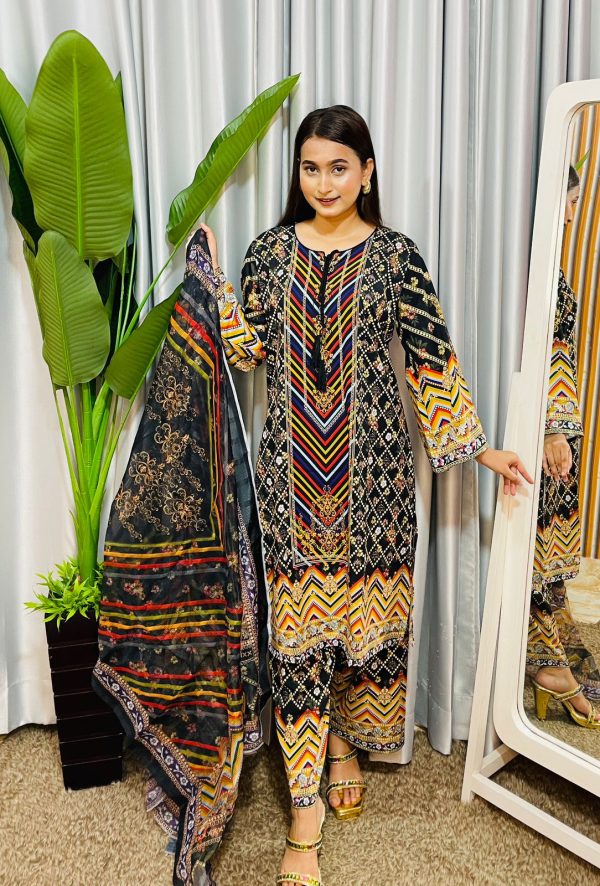 dil nishan pakistani style black - Image 3