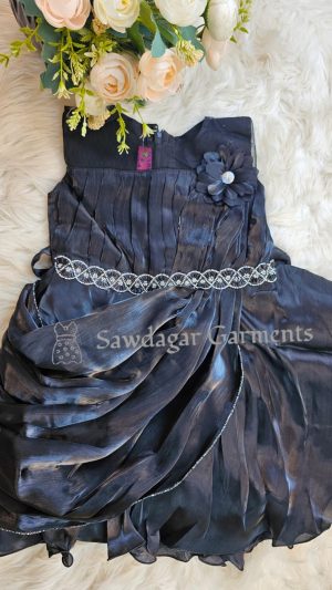 zimichu saree style frock