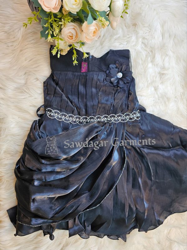zimichu saree style frock