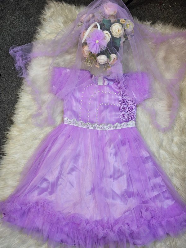 pari frock with orna+ban