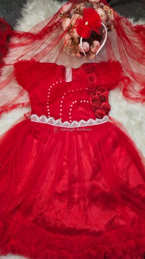 pari frock with orna+ban