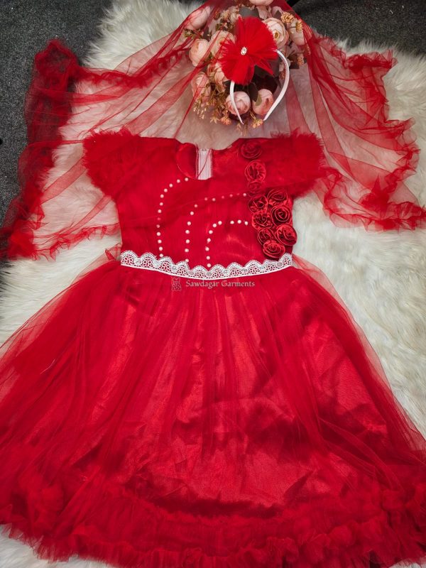pari frock with orna+ban