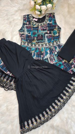 pakistani inspire kids gharara set