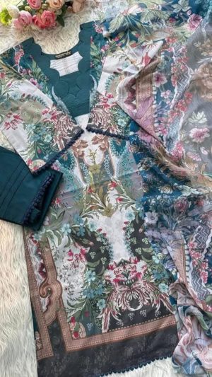 Pakistani inspired premium lawn