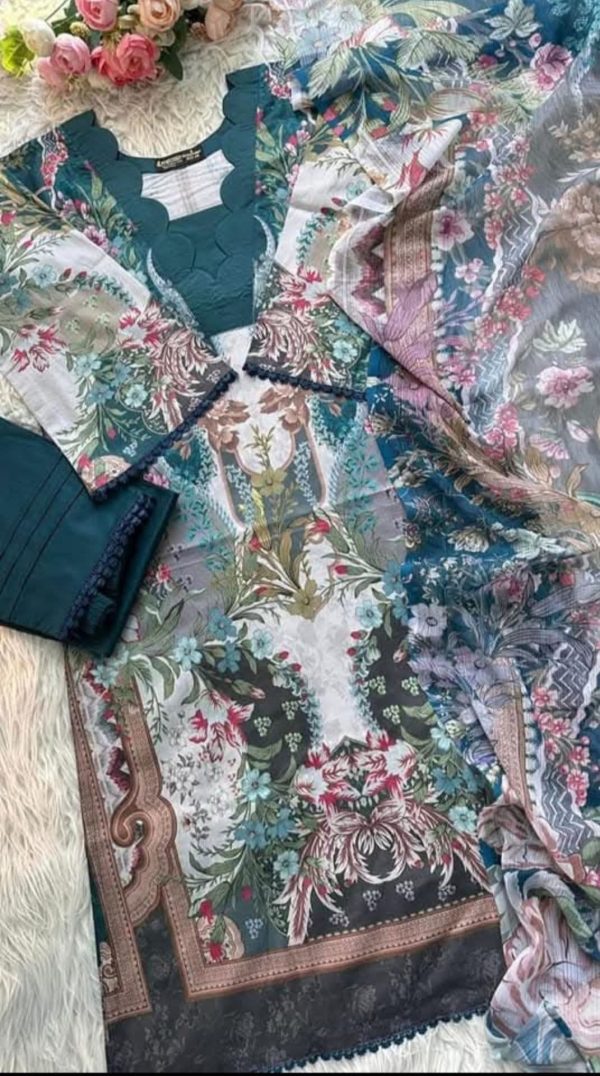 Pakistani inspired premium lawn
