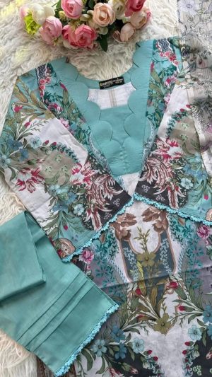 Pakistani inspired premium lawn
