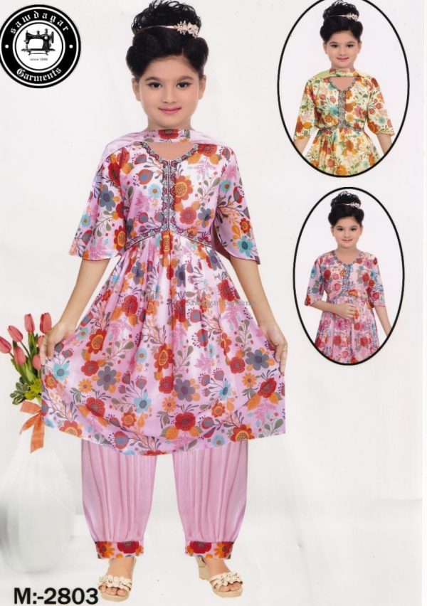 afghan inspire aliya cut dress - Image 2