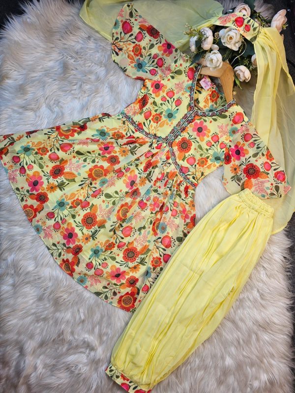 afghan inspire aliya cut dress